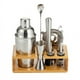 thumbnail image 1 of Juego de coctelera de acero inoxidable con acabado brillante y orificio redondo, juego de herramientas para barman, 350 ml, 1 of 7