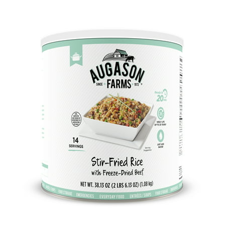Augason Farms Emergency Food Hearty Vegetable Beef Soup Mix, 44 oz ...