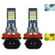 thumbnail image 2 of 2 Uds Bombilla Antiniebla Coche Doble Color 24SMD H11 H8 Lámpara Automática Luces Circulación, 2 of 9