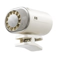 thumbnail image 4 of Ventilador pequeño con clip para exteriores, ventilador de refrigeración rápida para , recargable para interiores, pesca, escritorio, trabajo Blanco, 4 of 8