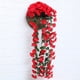 thumbnail image 4 of Matsuzay Vid de flores artificiales, decoración colgante montada en la pared, vid violeta Artificial, decoración para el hogar y el Hotel Plantas Artificiales rojo Matsuzay HA6541-01B, 4 of 6