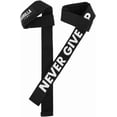 thumbnail image 1 of Gorilla Pump Straps Deluxe para Gimnasio y Levantamiento de Pesas, Fitness de Alta Sujeción, Comodidad y Estabilidad para Entrenamientos Intensos Crossfit Ejercicio Gym Never Give Up (Negro Gorilla), 1 of 5