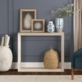 thumbnail image 6 of Evelyn&Zoe Modern Farmhouse 36" Wide Alder White Console Table, 6 of 7