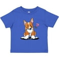 thumbnail image 3 of Inktastic Flower Corgi Boys or Girls Toddler T-Shirt, 3 of 5