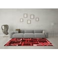 thumbnail image 3 of Ahgly Company Indoor Rectangle Oriental Red Modern Area Rugs, 2' x 4', 3 of 4