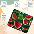 thumbnail image 3 of Mouse pad with non-slip rubber base, gaming mouse pad for wireless mouse, computers, laptop, office, 8.3x9.8 in, fruit watermelon seamless pattern, 3 of 6