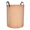 thumbnail image 3 of YFYANG Waterproof Laundry Hamper, Orange Textured Laundry Basket Oxford Fabric with Handle Foldable, M, 3 of 8