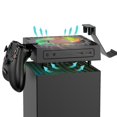 thumbnail image 1 of Automatic Cooling Fan for Xbox Series X Console, Smart Sensing Fan Speed Change with Temperature, RGB Light, Low Noise, 1 of 4