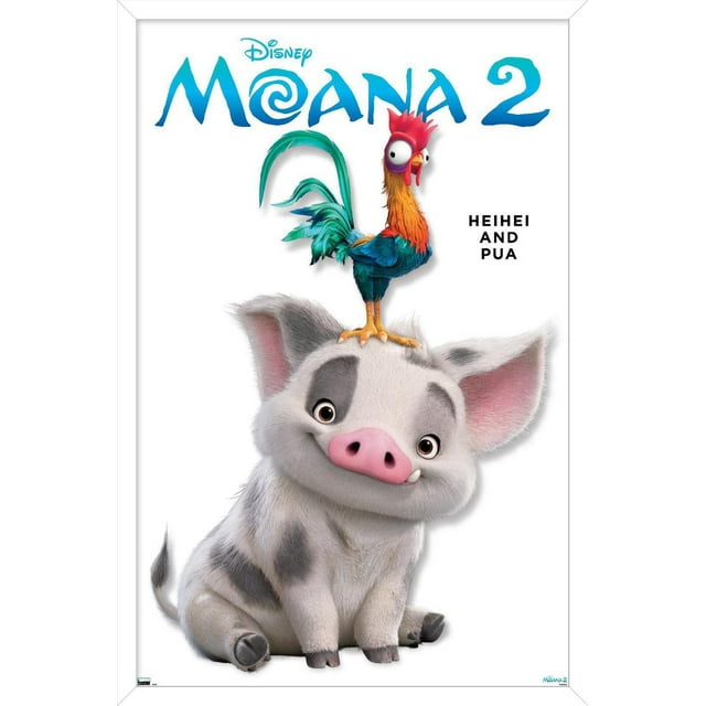 Disney Moana 2 - Série de longs métrages Heihei et Pua