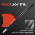 thumbnail image 2 of A-Premium Rear Complete Drive Shaft Prop Shaft Driveshaft Assembly Compatible with Dodge Ram 1500 2000-2001 4WD Automatic Transmission 78.0 Inch Bed Length139.0 Inch Wheelbase Replace# 52105769AA, 2 of 5