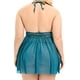 thumbnail image 4 of Ichuanyi Womens Swimsuits Clearance Women's Fashion Plus Size Sling Soild Sexy Lingerie Lace Bow Nightdress Ichuanyi Ichuanyi, 4 of 8
