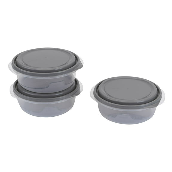GoodCook Medium Bowl Container 3 Pack, Made Without BPA