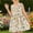 Green, variant on Juslio Girls Dresses Summer Beach Girls Sundress Kids Clothes Short Sleeve Casual Little Girl Dresses