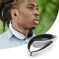 Dime Earbuds Earmuff Headphones Foldable Neck Mounted Bluetooth Headset With Retractable Earbuds