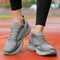 thumbnail image 2 of uvwlwu Sneakers for Men Breathable Running Shoes Lightweight Athletic Walking Comfortable Casual Gym Fitness Training Shoe With Mesh Upper(Size:8.5), 2 of 9