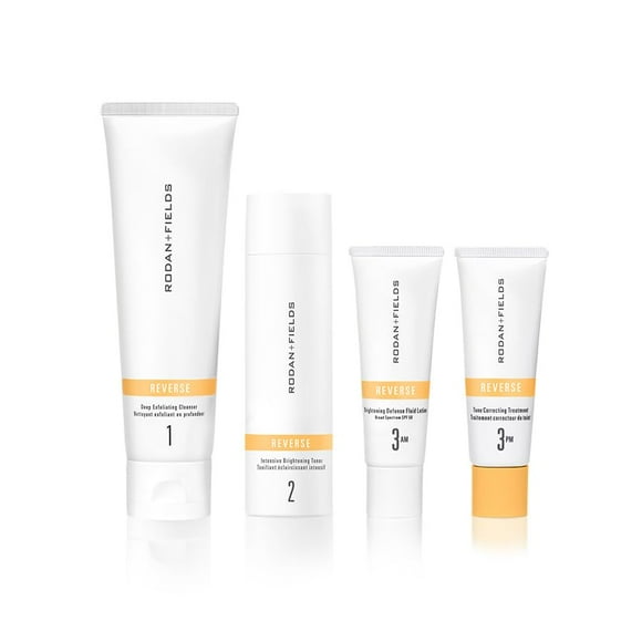 Set de cuidado de la piel Rodan + Fields Reverse Regimen para mujer