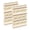 Cottage Apple Stripe, variant on Haosy Sweet Red Cherries Notebooks 1-subject Journal 60 Sheets A5 College Ruled Paper Detachable Ring 8.3"x5.7"