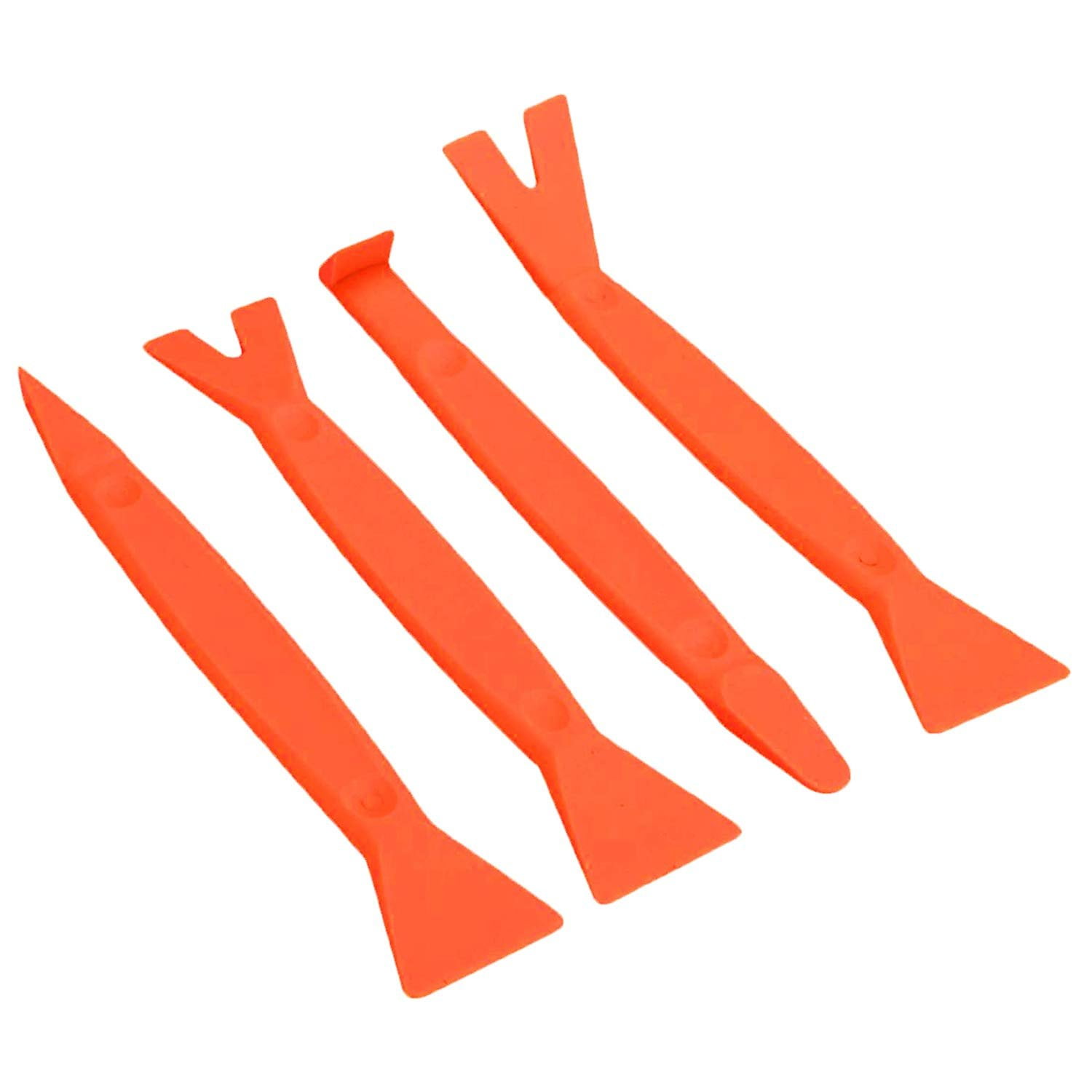 Wideskall 4 Pcs Large Plastic Auto Car Door Panel Trim Removal Tools