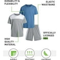 thumbnail image 2 of RBX Boys' Active Shorts Set - 3 Piece Performance T-Shirt and Athletic Basketball Shorts - Activewear Outfit (4-12), 2 of 7