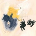 thumbnail image 2 of Parker, Jennifer Paxton 20x20 Gold Ornate Wood Framed with Double Matting Museum Art Print Titled - Yellow Ochre Splotch I, 2 of 4