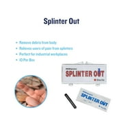 Medipoint Splinter Out Remover, Sterile, Disposable and Easy to Use, 10 Count