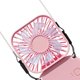 thumbnail image 3 of Ventilador colgante plegable Cómodo ventilador con banda para el cuello Accesorios para exteriores (rosa), 3 of 3