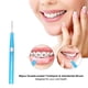 thumbnail image 3 of 80 Uds Palillo de Dientes de Doble Punta TFixol Hilo Dental Cepillo Interdental Plástico Natural, 3 of 7