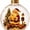 A#, variant on Glowing Christmas Story Ornament, 3.94 in Transparent Glowing Christmas Ornament Ball with Warm Light for Christmas Tree Decoration