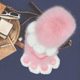 thumbnail image 6 of Jiibva Cat Claw Mittens Cartoon Plush Gloves for Halloween Carnival Party or Stage Performance, 6 of 7