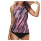 thumbnail image 2 of WILLBEST Trajes de Baño Mujer 2 Piezas Traje de Baño de Dos Piezas Tankini de Cintura Alta y Cuello Alto Para Mujer, 2 of 4
