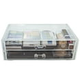 thumbnail image 2 of Sorbus Stackable Acrylic Drawers – 2 Clear Storage Drawers for Makeup, Nail Polish & Beauty Supplies, 2 of 5
