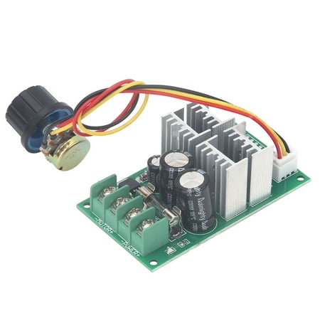 

Motor Governor DC Motor Speed Controller PWM Support PLC Analog With Knob DC6-60V 20A