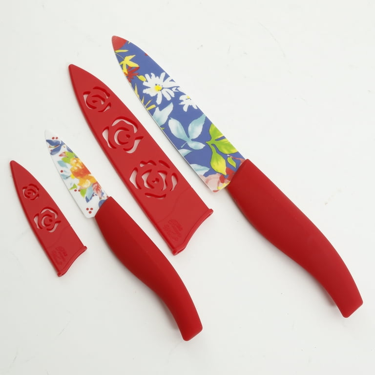 Hand Drawn Watercolor Floral Knife Set Stock Illustration 1102982207