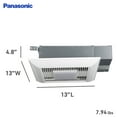thumbnail image 3 of Panasonic Fv-0510Vscl1 100 Cfm 0.6 Sone Condensation Sensing Energy Star Certified Bath, 3 of 7