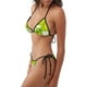 thumbnail image 2 of Balery Green Apple Pijama Estampado Bikini de Dos Piezas para Mujer - Conjunto de Bikini Ajustable Sexy y Cómodo para Playa, 2 of 6