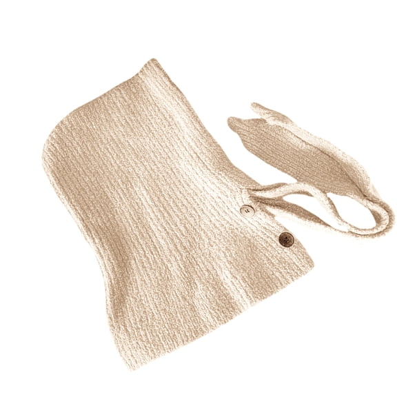 lanema Knitted Balaclava Face Neck Cover Hat Breathable Wool Blend Pullover Hat For Winter Activity Skiing Cycling Wear