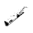 thumbnail image 3 of davian Car Body Side Sticker Easy to Use PETG RV Decal for SUV Cargo Panel Bus Black, 3 of 8