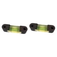 thumbnail image 3 of DYNWAVECA 2Pcs Small Bubble Level Spirit Level Construction Level Rectangle for Turntables Wall Clocks TVs Camera 3 Line, 3 of 9