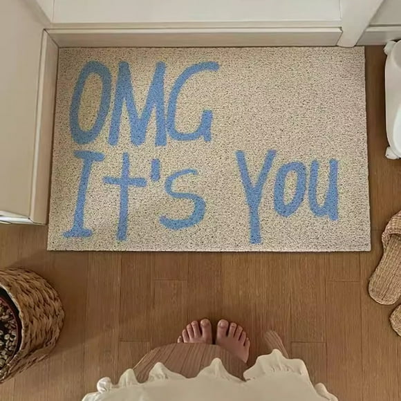 Letter Welcome Door Mat House Entrance Floor Mat Decoration B
