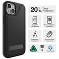 thumbnail image 5 of ZAGG Everest Snap iPhone 15 Plus Case with Kickstand for Phone - Drop Protection (20ft/6m) Triple-Layer Textured Cell Phone Case for iPhone 15 No-Slip Design MagSafe Phone Case, 5 of 9