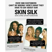Revolution Skin Silk Serum Foundation Makeup, Medium Coverage, F9.2N, 0.77 fl oz