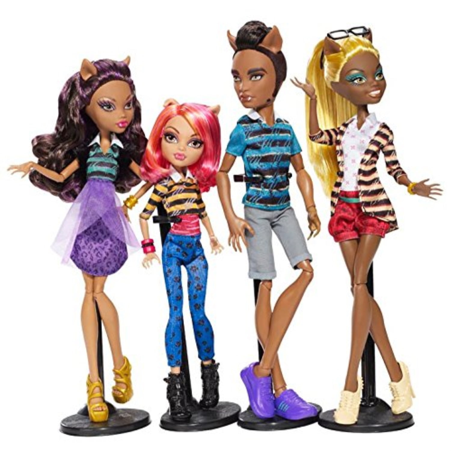 Monster High Wolf Family 4pack
