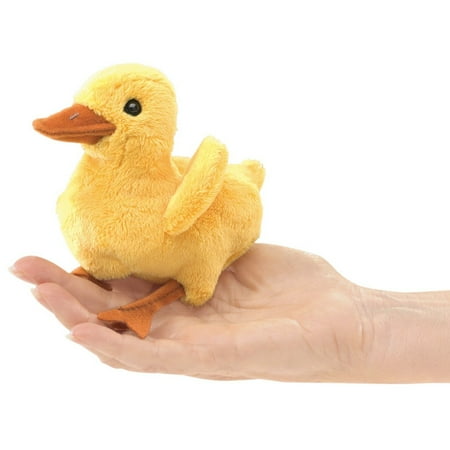 - Finger Puppet - Folkmanis - Ducking New Animals Soft Doll Plush Toys 2764