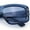 All Blue, variant on Womens Oversized Thick Plastic Sport 90s Fashion Rectangle Sunglasses Slate - Black