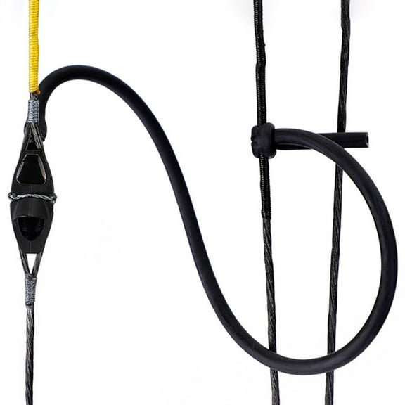 1Pc Archery Tube Peep Hole Size Silicone Rubber Tube Wear Resistant Archery Accessories For Compound Bow Supplies Black Fangkenuo