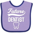 thumbnail image 3 of Inktastic Future Dentist Kids Tooth Boys or Girls Baby Bib, 3 of 4