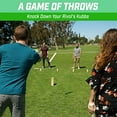 thumbnail image 4 of GoSports Taille Réglementaire Kubb Viking Clash Lancer Ensemble de Jeu pour Enfants et Adultes, 4 of 5
