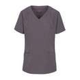 thumbnail image 4 of Natural Uniforms Women's Jogger Scrub Set 8 Pocket Cool Stretch Uniform Set, 4 of 5