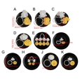 thumbnail image 3 of New Year Fondant Cookie Stamp Heat Resistant Snake Themed Biscuit Mould Plastic Baking Mold for Cake Sugarcraft Tool, 3 of 4
