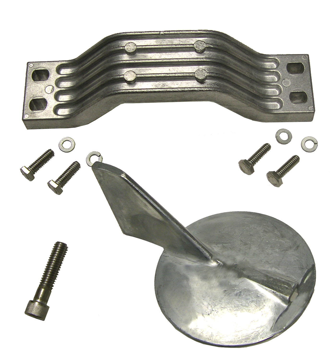 Yamaha Zinc Anode Kit for 150200 HP Yamaha Outboard Engines Left Hand